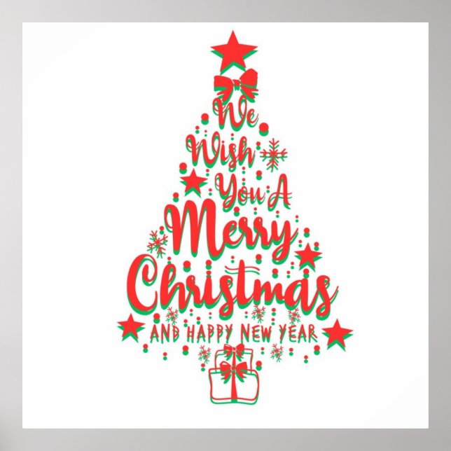 merry christmas poster (Front)