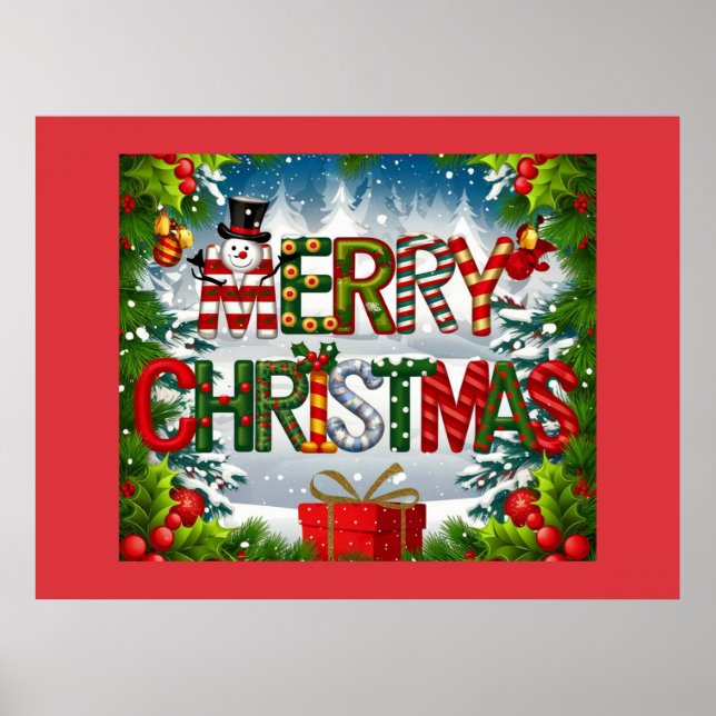 Merry Christmas  Poster (Front)