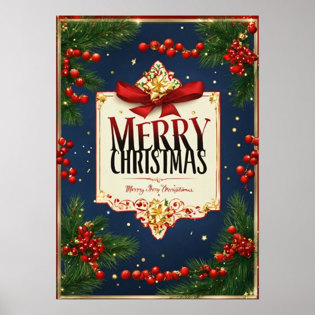 Merry Christmas poster (Front)