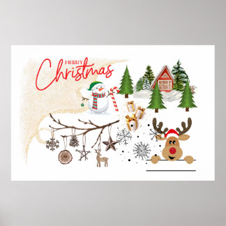 Merry Christmas Poster