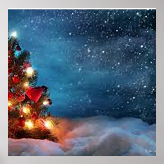 Merry Christmas Póster Poster (Front)