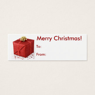 Merry Christmas Present Tag