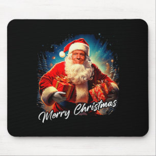Merry Christmas – President Trump Santa Funny Grap Mouse Pad