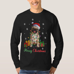 Merry Christmas Pug Dog Lover Ugly Xmas T-Shirt