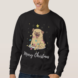 Merry Christmas Pug Shirt, Christmas Shirt For Pug