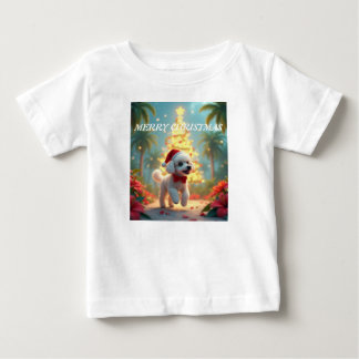 Merry christmas puppy baby T-Shirt