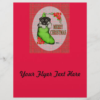 Merry Christmas Puppy Flyer