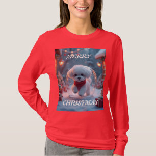 Merry christmas puppy T-Shirt