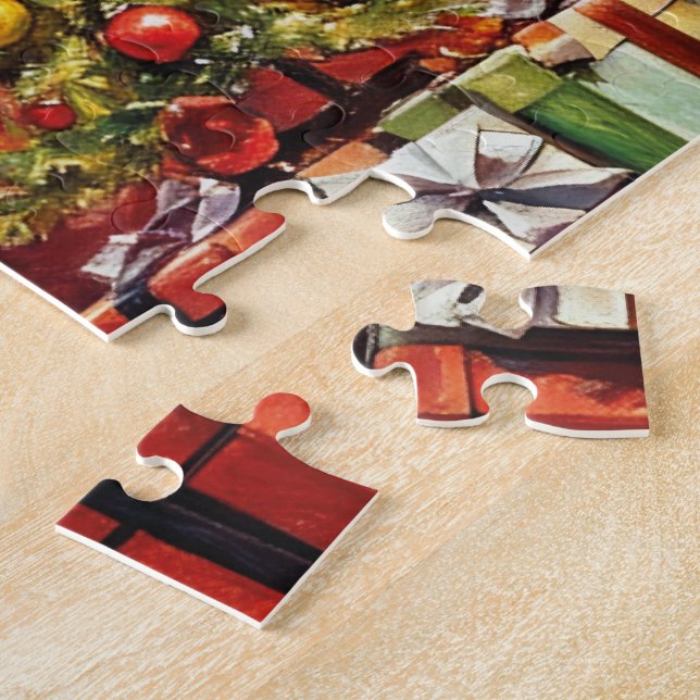 Merry Christmas puzzle (Side)