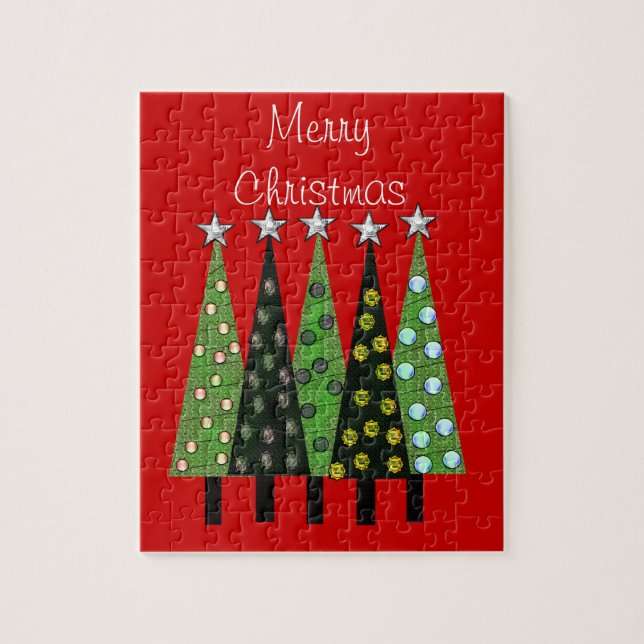 Merry Christmas Puzzle (Vertical)
