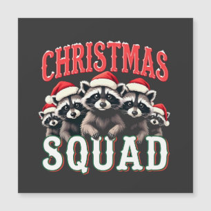 Merry Christmas Racoon Santa Hat Lovers