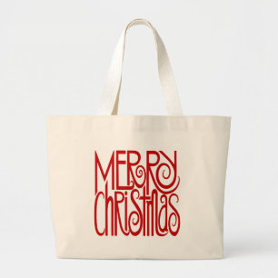 Merry Christmas Red Bag