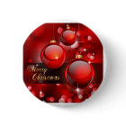 Merry Christmas Red Baubles