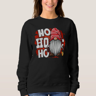 Merry Christmas Red Gnome Ho Ho Ho Xmas Matching F Sweatshirt