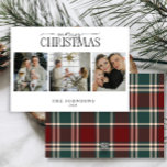 Merry Christmas Red & Green Plaid Multi Photo  Holiday Card<br><div class="desc">Get this Merry Christmas Red and Green Plaid Multi Photo Holiday Card to help you share your precious moments and stay connected with those you love in a festive way. ♥ Description ♥ Our Merry Christmas Red and Green Plaid Multi Photo Holiday Card will help you send a personalised card...</div>