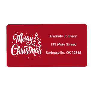 Merry Christmas Red Holiday