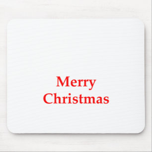 Merry Christmas Red The MUSEUM Zazzle Gifts Mouse Pad
