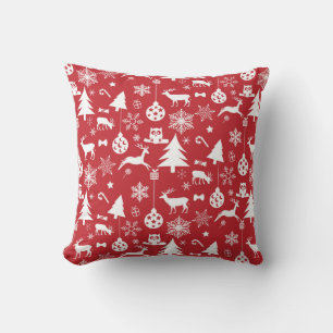 Merry Christmas: Red Vintage Collection Cushion