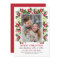 Merry Christmas Red Wedding Save the Date Photo
