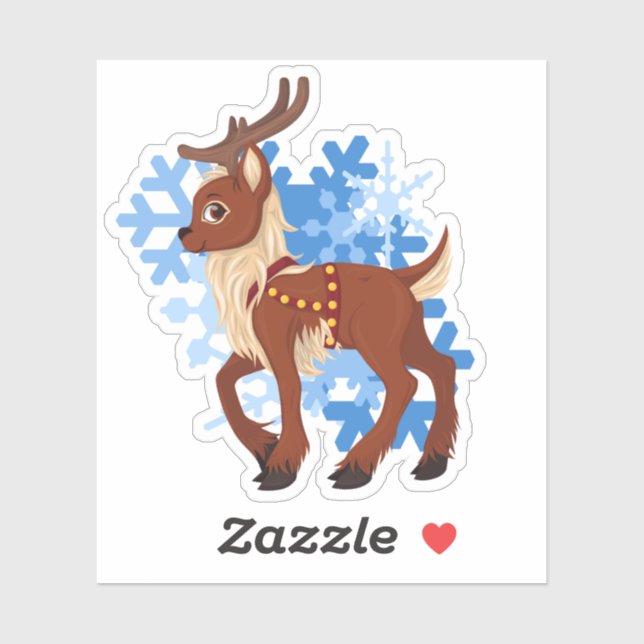 Merry Christmas Reindeer (Sheet)