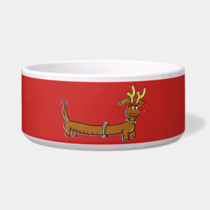 Merry Christmas Reindeer Dachshund