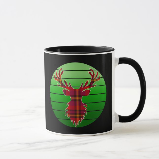 MERRY CHRISTMAS REINDEER MUG (Right)