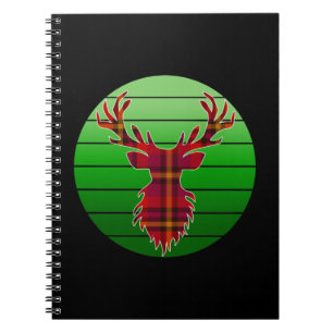 MERRY CHRISTMAS REINDEER NOTEBOOK