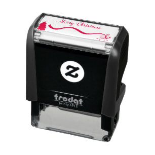 Merry Christmas Reindeer Self-inking Stamp