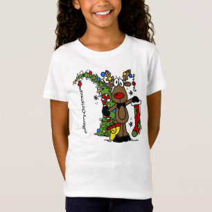 Merry Christmas Reindeer T-Shirt