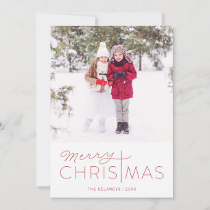 Merry Christmas Religious Holiday Photo Cards