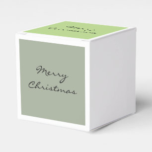 Merry Christmas retro style Favour Box