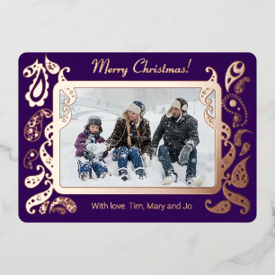 Merry christmas - rose gold decorations