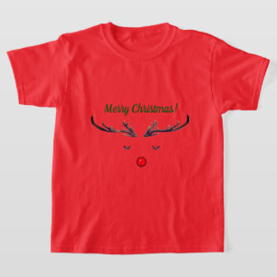 Merry Christmas Rudolph T-Shirt