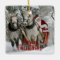 Merry Christmas Santa and Horses
