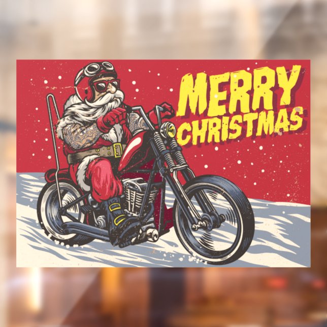 Merry Christmas Santa Biker (Sheet 2)