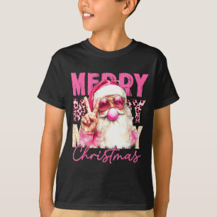 Merry Christmas Santa Bubble Gum Nk Xmas Family Me T-Shirt