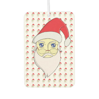 Merry Christmas Santa Car Air Freshener