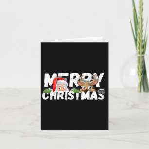 Merry Christmas Santa Card