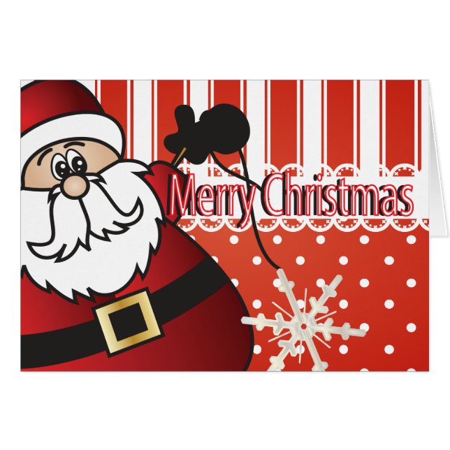 Merry Christmas Santa Claus (Front Horizontal)