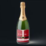 Merry Christmas - Santa Claus - Gift For You Sparkling Wine Label<br><div class="desc">Merry Christmas - Santa Claus - Gifts For Everyone - Choose / Add Your Unique Text / Name / Colour - Make Your Special Gift - Resize and move or remove and add elements / text with customisation tool ! Design by MIGNED. Please see my other projects. You can also...</div>