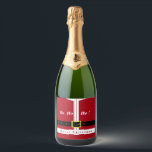 Merry Christmas - Santa Claus - Gift For You Sparkling Wine Label<br><div class="desc">Merry Christmas - Santa Claus - Gifts For Everyone - Choose / Add Your Unique Text / Name / Colour - Make Your Special Gift - Resize and move or remove and add elements / text with customisation tool ! Design by MIGNED. Please see my other projects. You can also...</div>