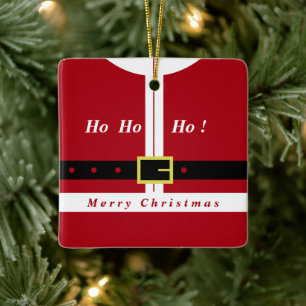 Merry Christmas - Santa Claus - Gifts For Everyone Ceramic Ornament