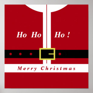 Merry Christmas - Santa Claus - Gifts For Everyone Poster