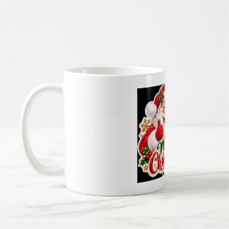 Merry Christmas Santa Claus Holiday Coffee Mug