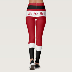 Merry Christmas Santa Claus Leggings Funny