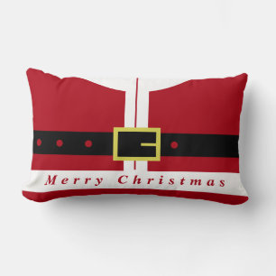 Merry Christmas - Santa Claus Lumbar Cushion