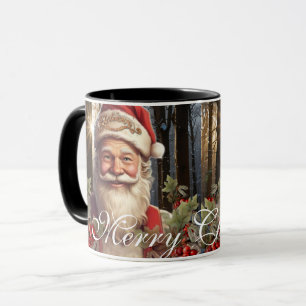 Merry Christmas Santa Claus personalise  Mug