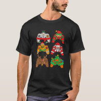 Merry Christmas Santa Claus Reindeer Gaming Contro