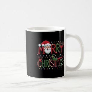 Merry Christmas Santa Claus Reindeer Holiday Fun Coffee Mug