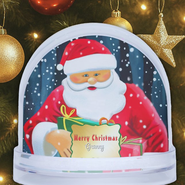 Merry Christmas - Santa Claus Snowglobe (Creator Uploaded)